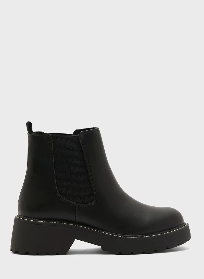 STEVE MADDEN Cindy Low-heeled Ankle Boots
