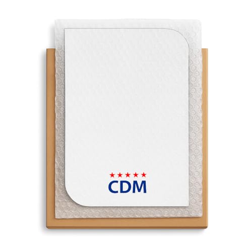 CDM Premium Wall Mirror: Contemporary Rounded Edge Rectangular Mirror with Crystal-Clear HD Reflection for Bathroom, Bedroom, and Home Décor (12 x 16 Inch) - Image 4