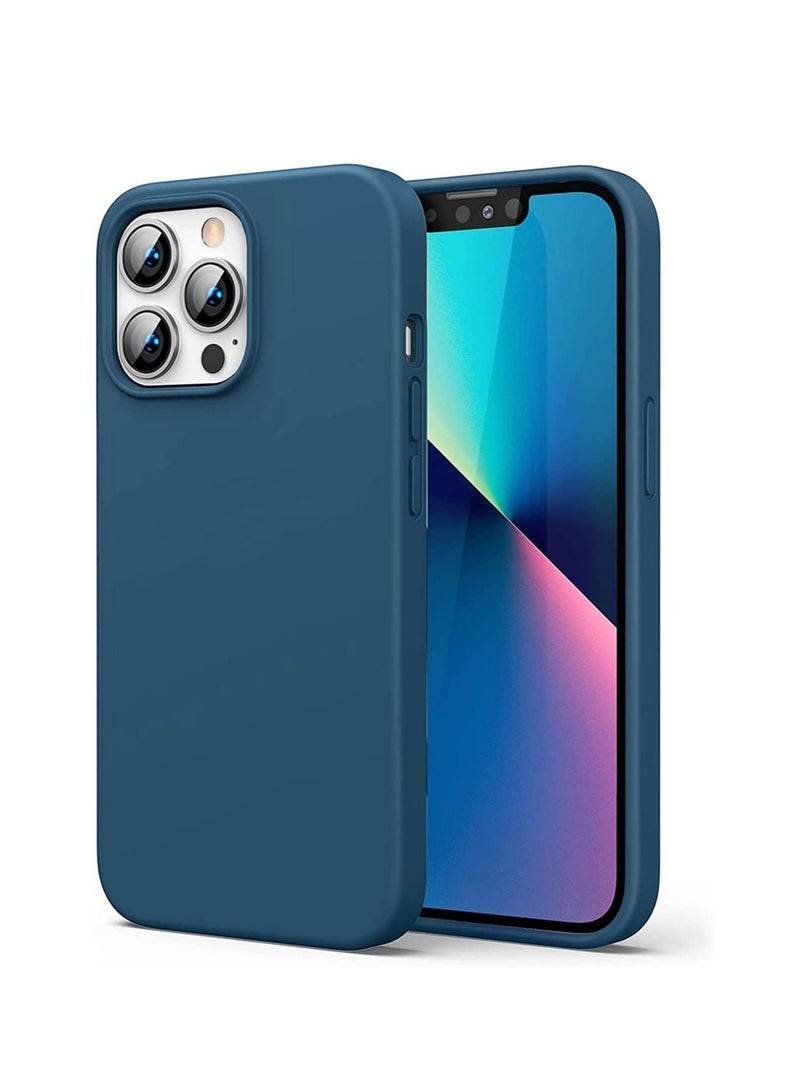 ELTRAZONE Silicone Protective Case Compatible with iPhone 14 Pro Soft Liquid Gel Rubber Cover Shockproof Bumper Anti-Scratch Anti-Fingerprint Anti-Drop Slim Cover for iPhone (for iPhone 14 Plus  ) - Image 1