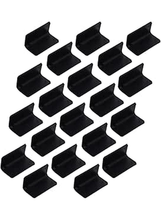50pcs L Shaped Plastic Edge Protectors 32mm Thick Corner Guards For Pallet Straps Furniture And Shipping Packaging - Image 1