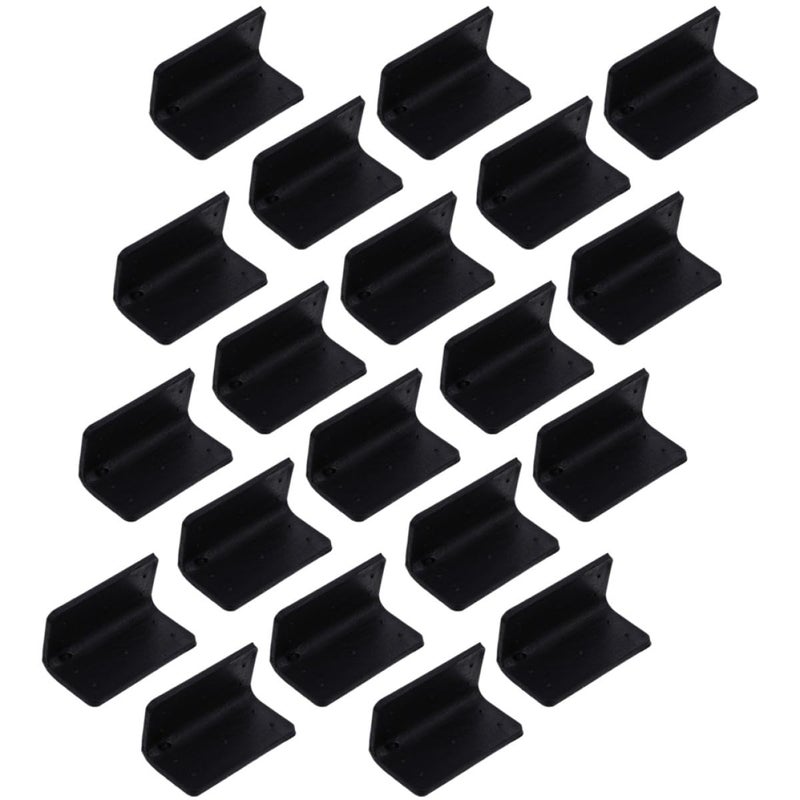 50pcs L Shaped Plastic Edge Protectors 32mm Thick Corner Guards For Pallet Straps Furniture And Shipping Packaging - Image 2