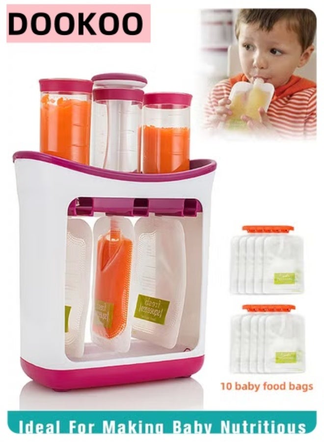Squeeze Station Baby Food System Infantino Fresh Squeezed Squeeze