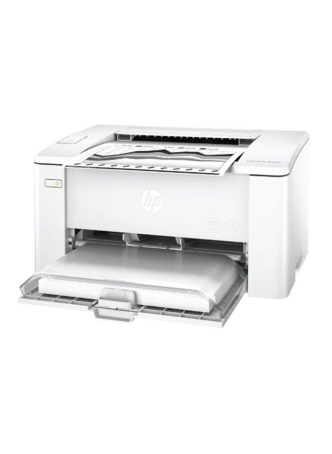 HP طابعة ليزرجيت برو M102w مزودة بوظائف الطباعة وواي فاي، طراز G3Q35A أبيض - Image 3