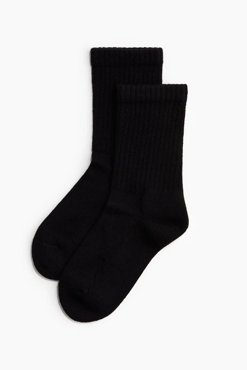 H&M 5-pack ribbed socks