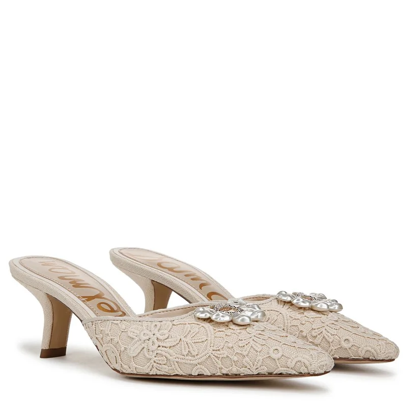 Sam Edelman Brit Orchid Kitten Heel Mule