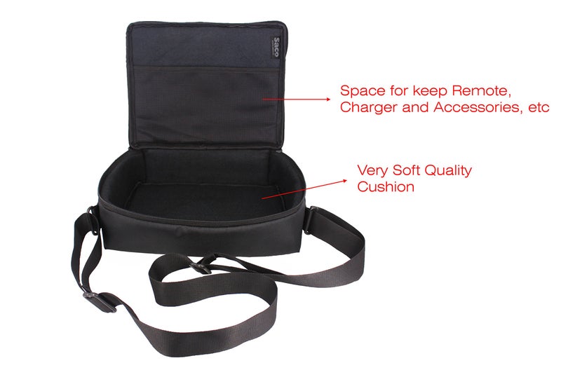 Saco Carry Shoulder Pouch Bag for Egate I9 Miracast Led Hd Projector - Blue - Image 5