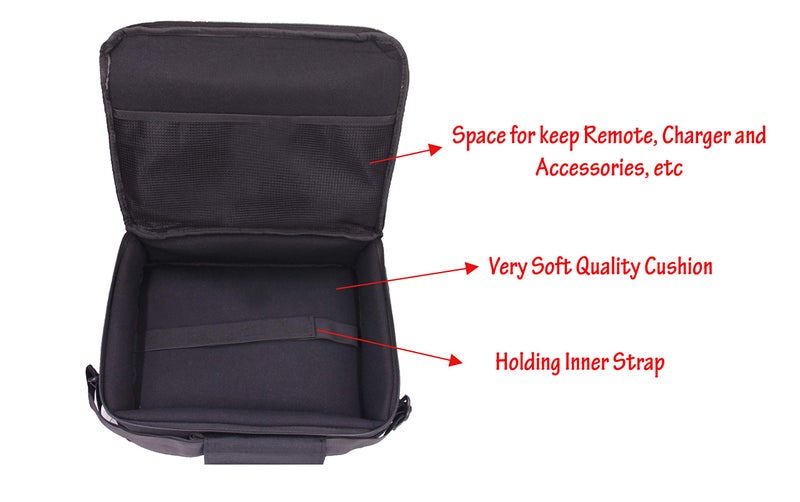 Saco Carry Shoulder Pouch Bag for Egate I9 Miracast Led Hd Projector - Blue - Image 3