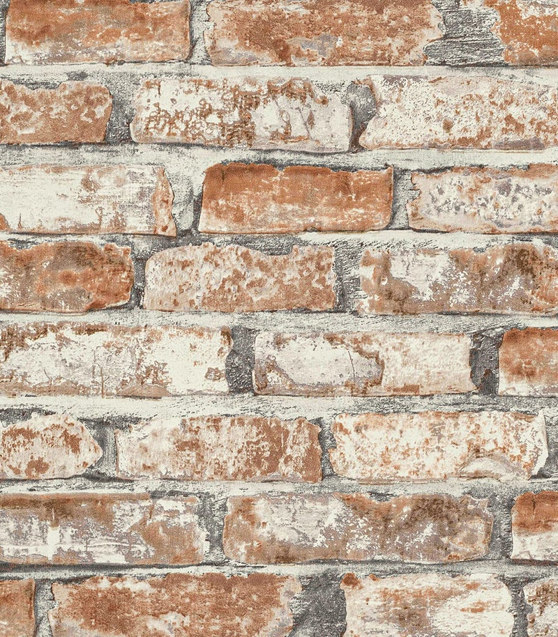 Sevalo Brick Wallpaper Peel and Stick Brick Contact Paper for Walls Red 3D Faux SelfAdhesive Removable Wallpaper for Bedroom Kitchen Backsplash Accent Wall Sticky Dcor Fireplace 173inW 197inL