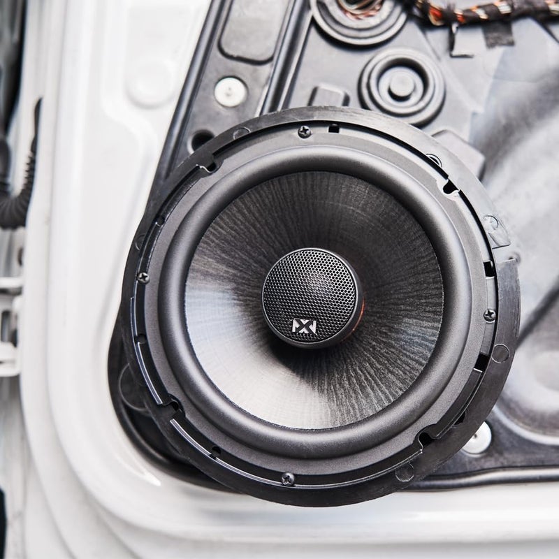 NVX VSP65 6.5" Premium Car Speakers, 600W Max, 200W RMS, 2-Way 6-1/2 inch Coaxial w/ 1" Silk Dome Tweeters & Built-in X-Overs, Easy to Install in Cars/Trucks/Doors (Pair) - Image 2