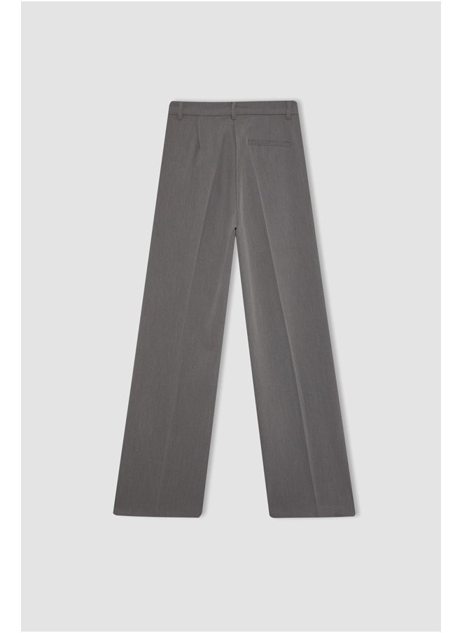 DeFacto - Woman Wide Leg Woven Trousers - Image 1