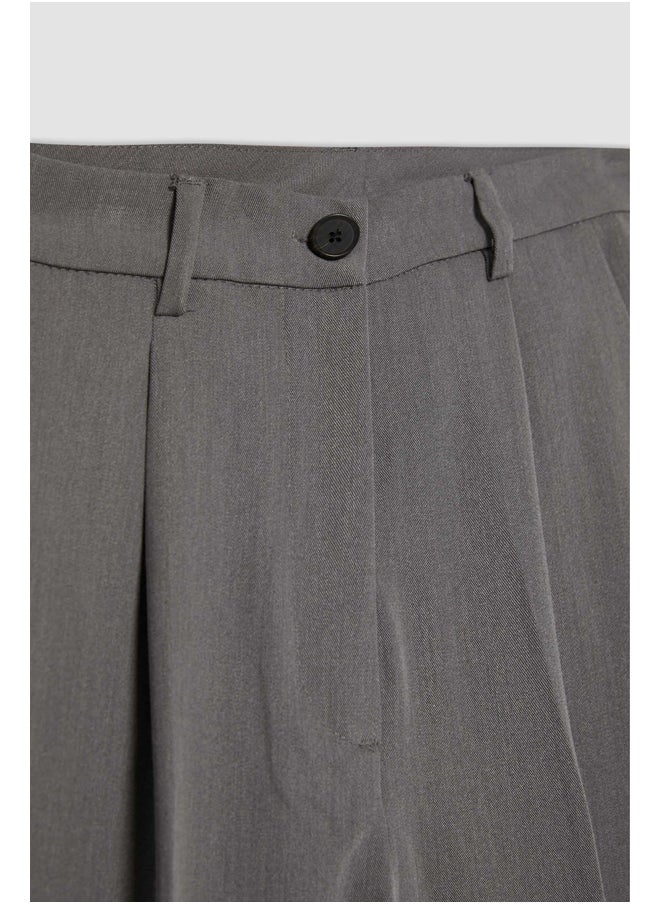 DeFacto - Woman Wide Leg Woven Trousers - Image 1
