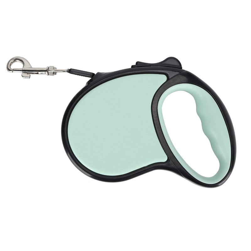 Green Retractable Dog Leash Durable High Strength Polyester Strap for Small Medium Dogs Walking Camping Hiking - Image 2