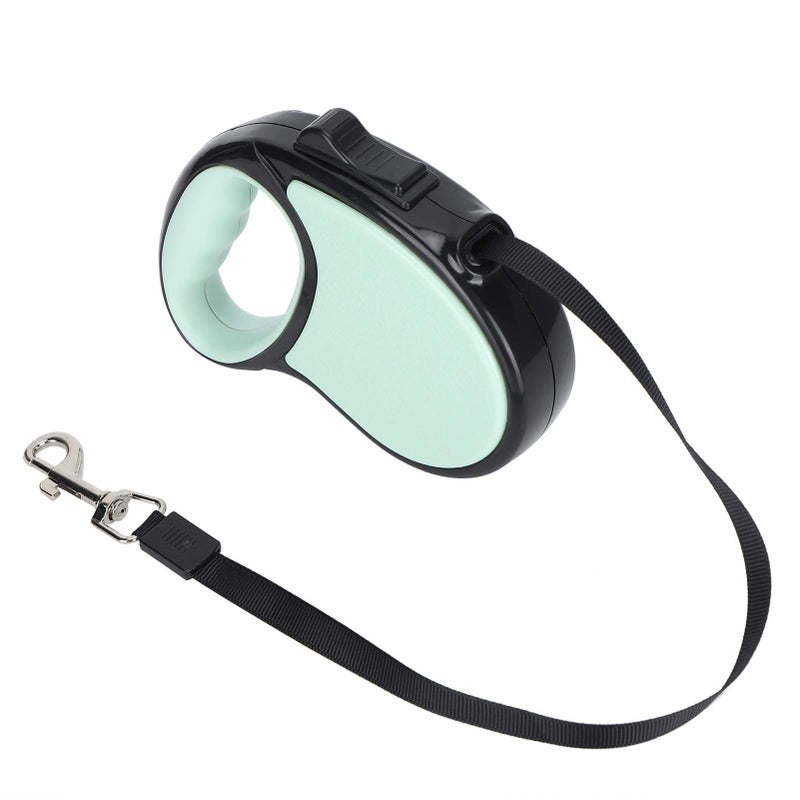Green Retractable Dog Leash Durable High Strength Polyester Strap for Small Medium Dogs Walking Camping Hiking - Image 3