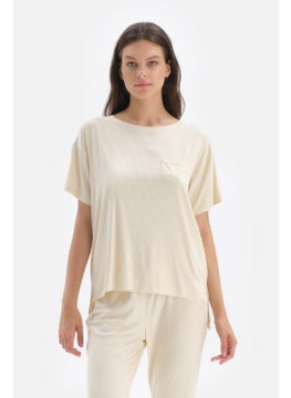 dagi Ecru T-Shirt  - Image 1
