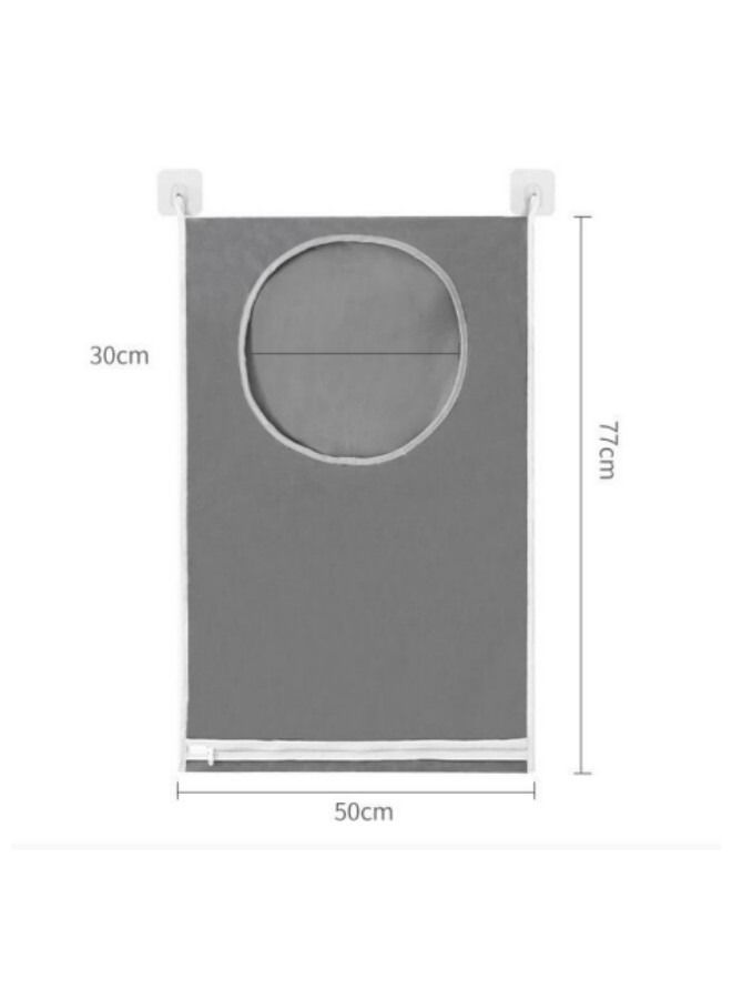 Hanging Laundry Hamper,Dirty Clothes Hamper Wall Mounted Storage Bag