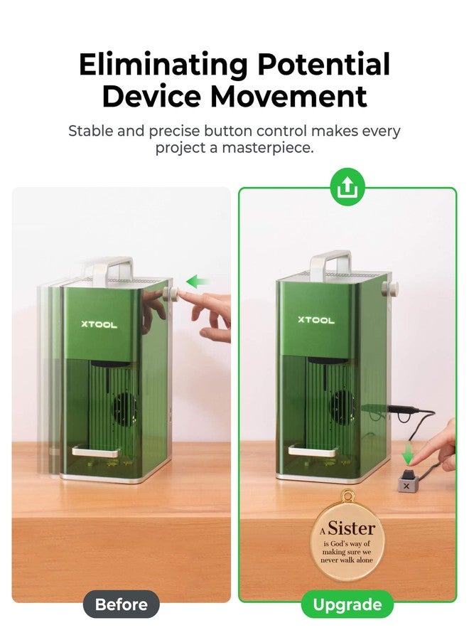 xTool Button Switch for xTool F1 & F1 Ultra Laser Engraver - Image 4