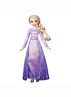 Disney FROZEN Frozen Arendelle Fashions Elsa Fashion Doll With 2 Outfits Purple Nightgown & Dress Inspired By 2 Movie Toy For Kids 3 Years Old & Up Brown  - Image 3