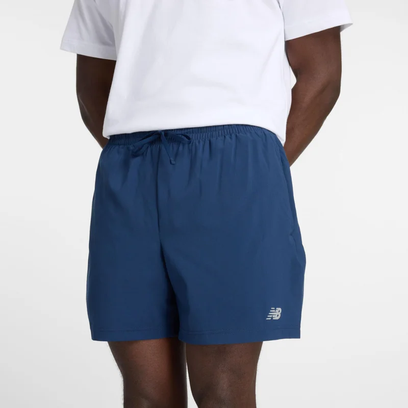 New Balance NB Navy Men's Sport Essential Short 5" for Men | Best Price UAE