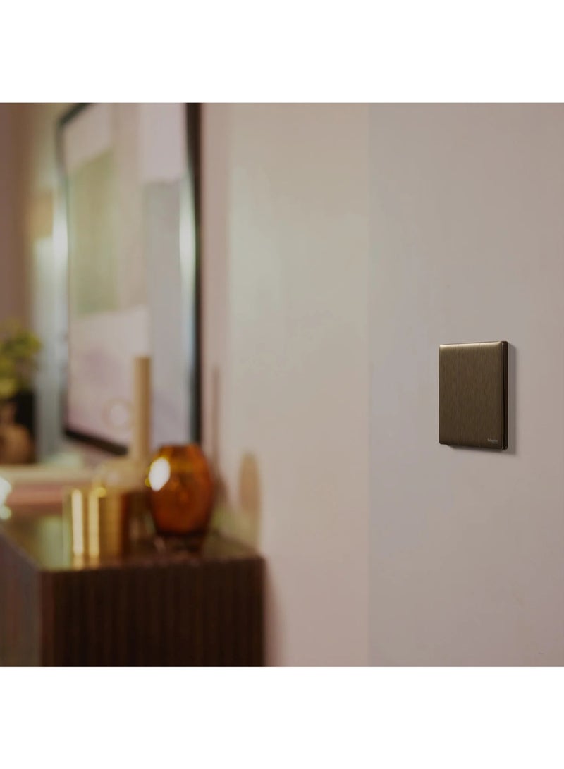 Schneider Electric Unica X 2-Way 3-Gang Switch - Dark Bronze - Image 4