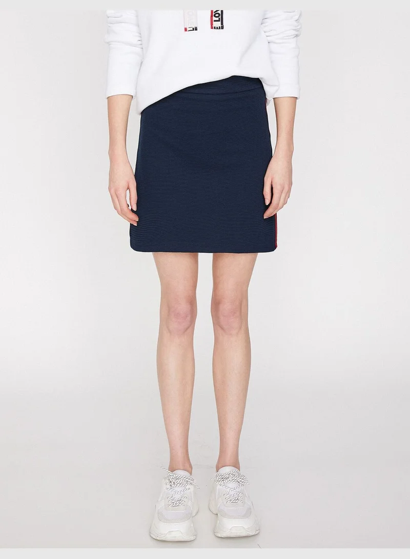 KOTON Banded Detailed Skirt