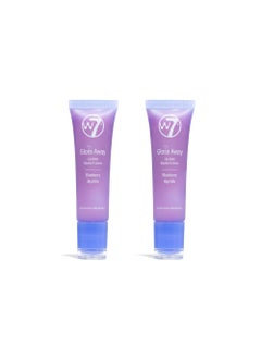 W7 W7 Gloss Away Lip Balm - 2 Piece Set - Nourishing Lip Balm Formula With Shea Butter - Blueberry 