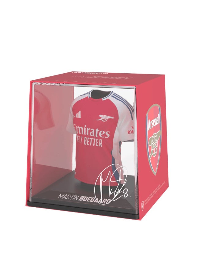 Splink Arsenal Martin Odegaard Home Jersey Display Case, Official Licensed Collectible, 2024/25 - Image 3