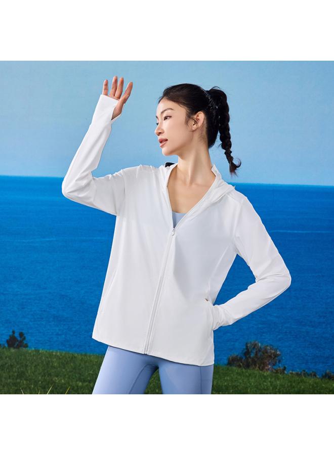 VUELO 2910# Summer New Upf200 Original Yarn Cool Loosening Sun Protection Clothing Touch Skin Cool High Times Sun Protection Clothing Women