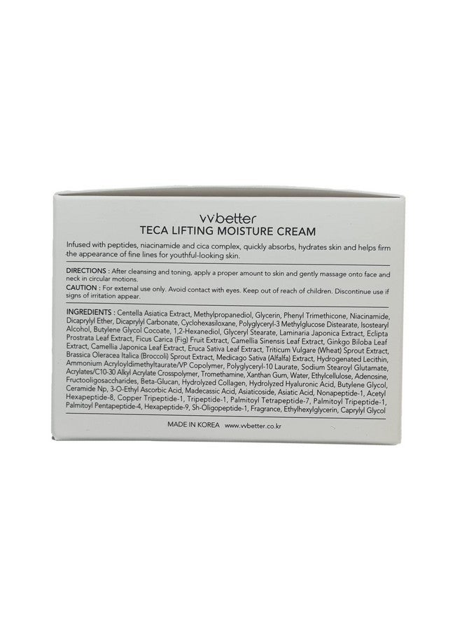 VVBETTER Centella Asiatica Extract Intensive Face Moisturizing Cream Lifting And Brightening Adenosine And Niacinamide Korean Skincare 1.69 Fl. Ounce  - Image 3