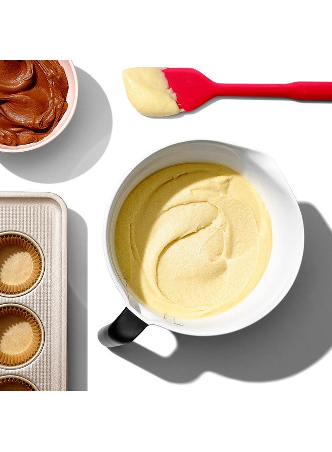 OXO Good Grips 2QT Plastic Batter Mixing Bowl, White - Image 2