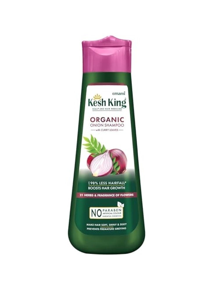 Kesh King Organic Onion Shampoo With Curry Leaves 200ml