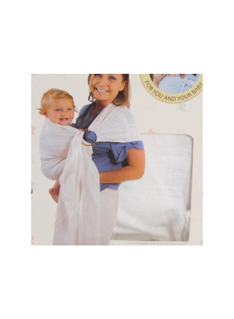 Little B Cotton Sumaya Sling – Off-White - Image 3