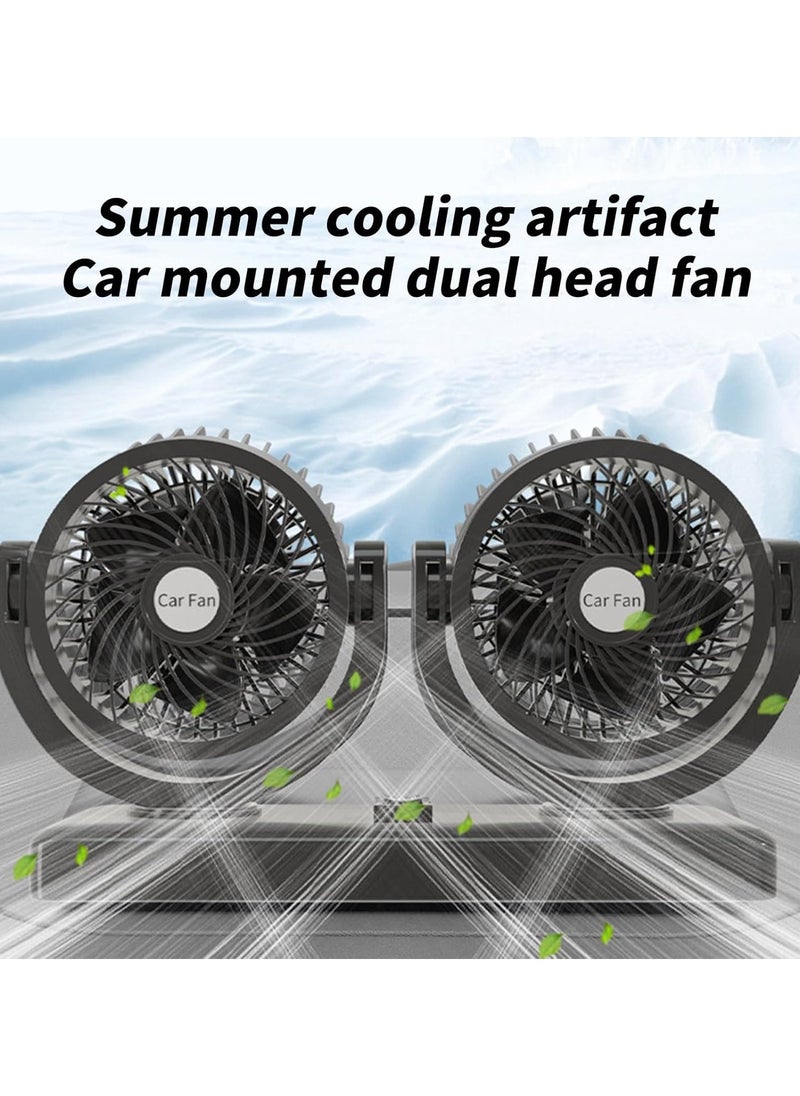 Denx A Car Fan With A Strong Performance That Guarantees The Distribution Of Air In Two Directions  - Image 4