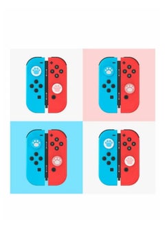 KASTWAVE Thumb Grip Caps Joystick Cap for Nintendo Lite Soft Silicone Cover Joy-Con Controller Cat Claw Design  - Image 3
