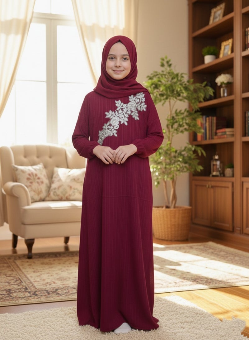 لينا فاشون شرشف صلاة اطفال بناتى مع حجاب متصل - Image 1