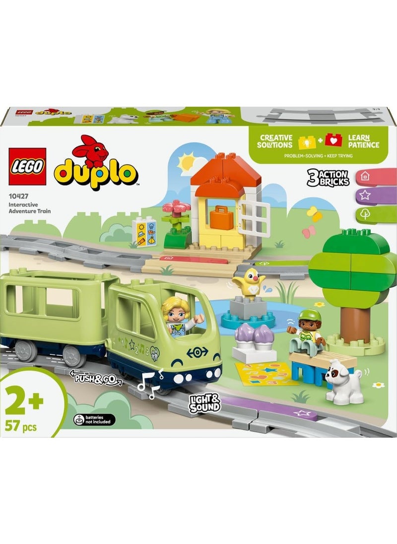 LEGO Duplo Interactive Adventure Train Building Toy Set 10427