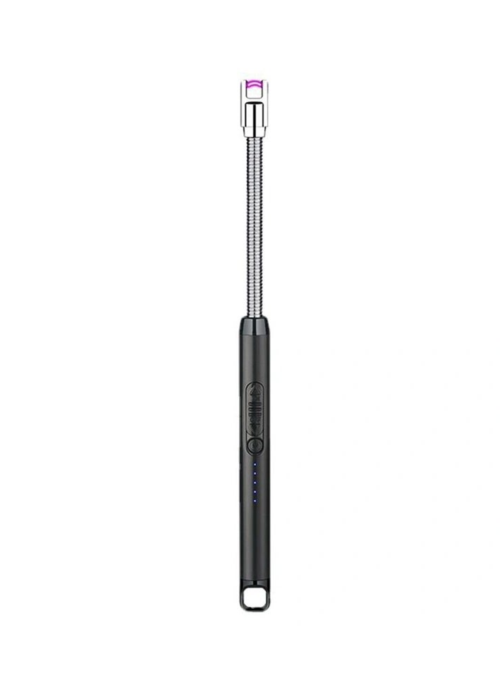 LDQ Arc Lighter, Flameless Electronic Lighter With Led Battery Indicator, Rechargeable Usb Lighter Wind & Weatherproof Lighter For Kitchen, Barbecue, Candles, Fireworks, Gas Stove, Black  - Image 2