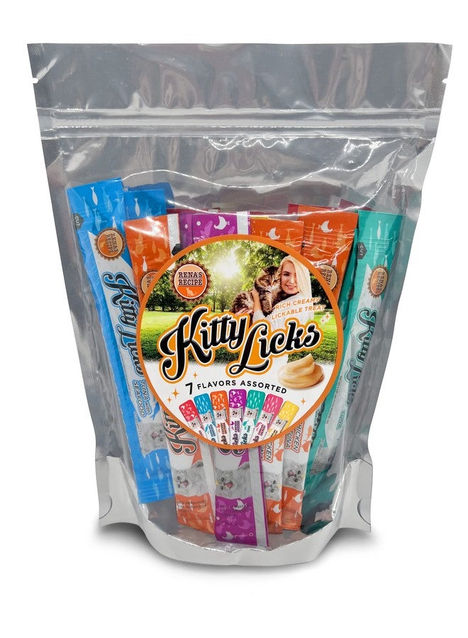 Rena's Recipe Kitty Licks Varieties (Chicken and Tuna) (28 Tubes) - Image 3