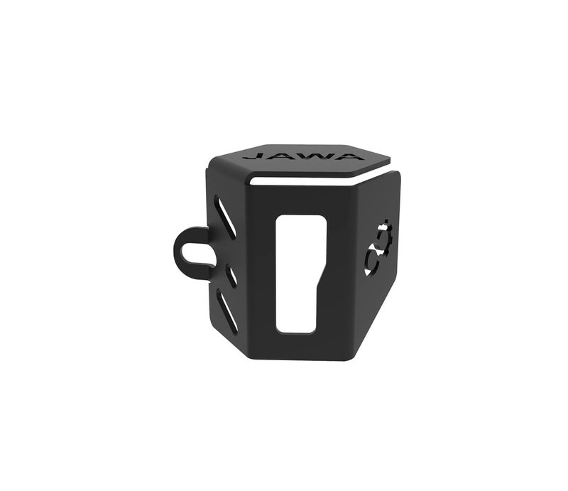 Auto Infinity Rear Reservoir Guard Compatible with Jawa Bobber (Black, Pack of 1) - Image 5