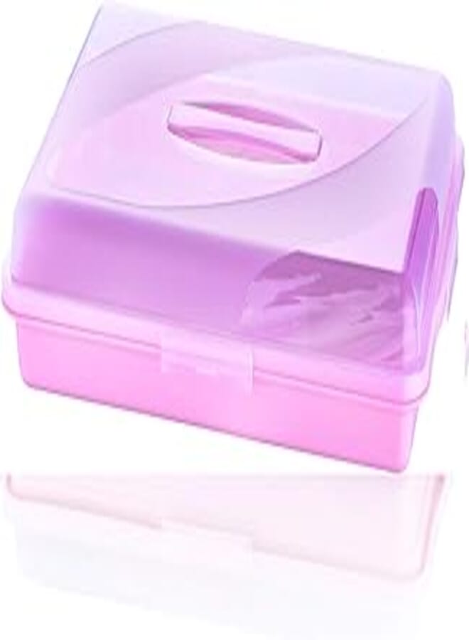 Bager Luna Pastry Container, Pink
