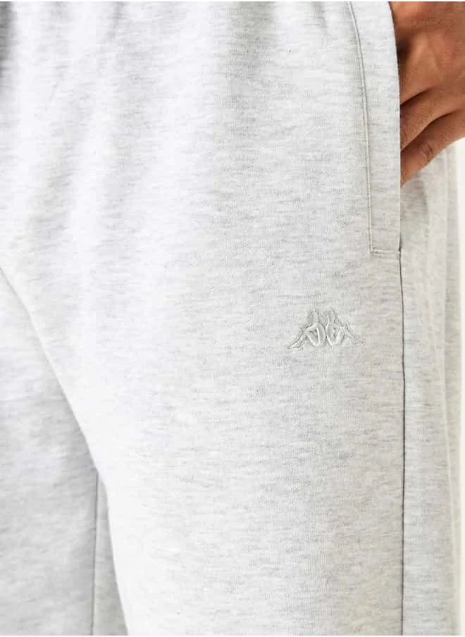 Kappa Kappa Textured Shorts with Drawstring Closure and Pockets