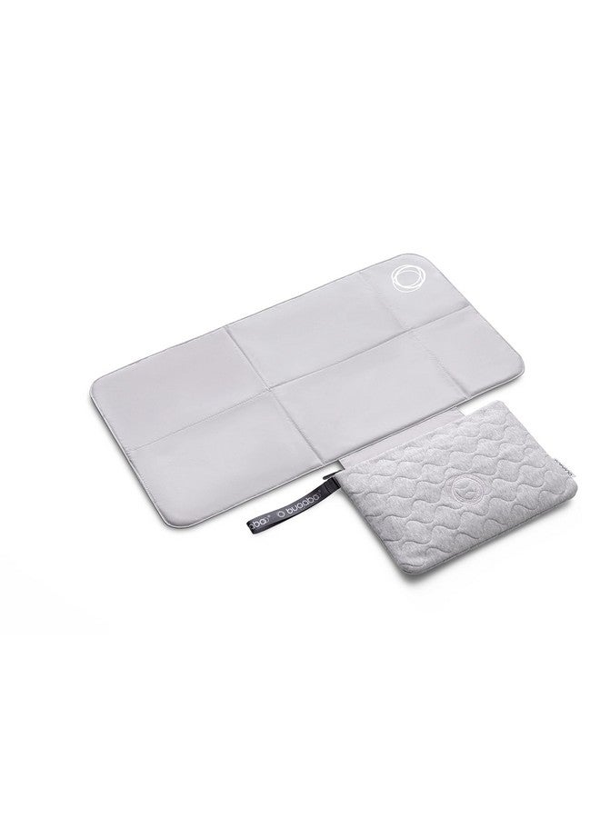 Bugaboo Changing Clutch - Including Removable Changing Mat Compact Size Diaper Organizer Universal Light Grey Mélange - Image 4