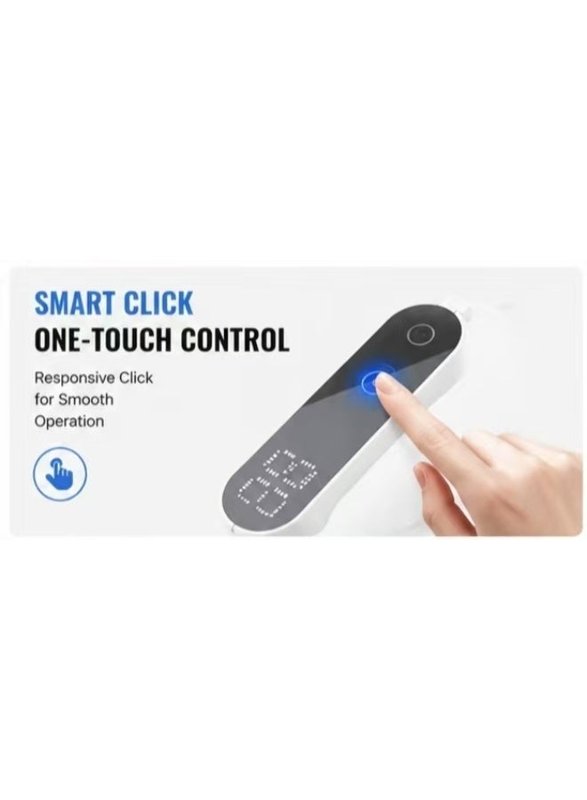 Captaintech Smart Phone Screen Auto Clicker Device - Adjustable Speed Tapper with LED Screen for TikTok Live Likes, Gaming and Shopping Apps - White - Image 4