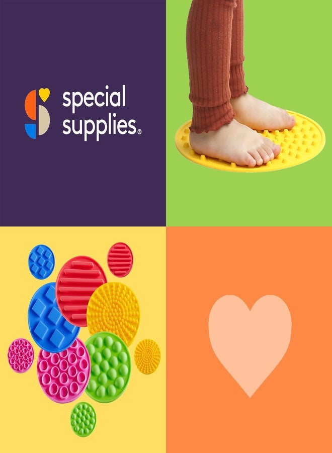 Special Supplies Matching Game Sensory Discs, 5 Sets, Tactile Stimulation for Kids, Supports Autistic and Processing Challenges, Calming and Stimulating Early Learning Play, Eye Mask Included - Image 5