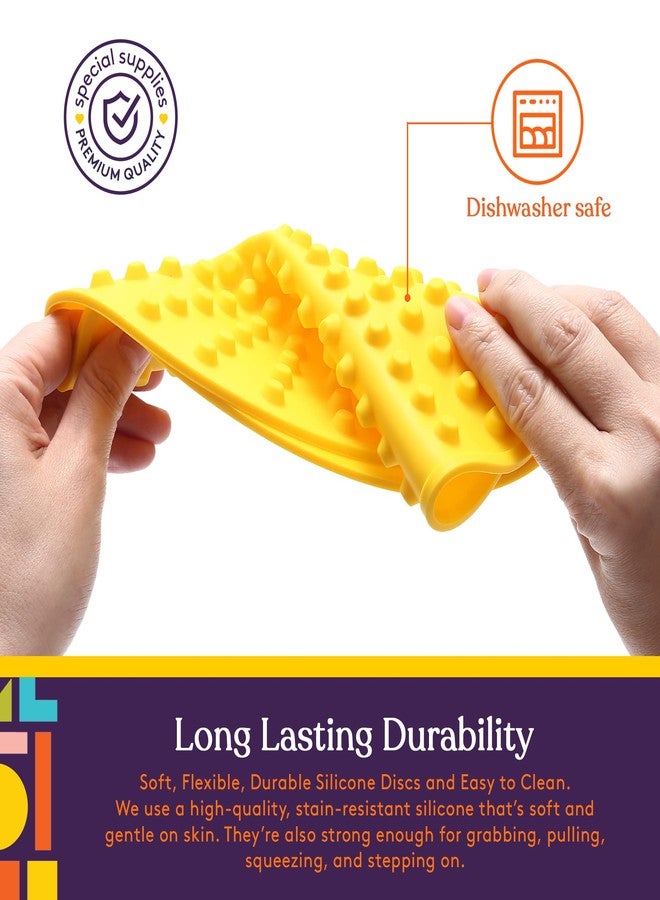 Special Supplies Matching Game Sensory Discs, 5 Sets, Tactile Stimulation for Kids, Supports Autistic and Processing Challenges, Calming and Stimulating Early Learning Play, Eye Mask Included - Image 4