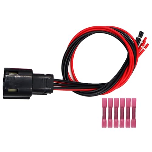 LIZAPUS 6-Pin Tail Lamp Tail Light Connector Pigtail Compatible with Dodge Challenger 2015-2023 68419751AB Pigtail Plug Wiring Harness - Image 5
