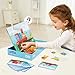 Toi Kids Magnet Toys Magnetic Jigsaw Puzzle Boxes with Game Board for Kids Ages 38 Preschool Tabletop Toy for Toddlers Portable Travel Game Vehicle - Image 4