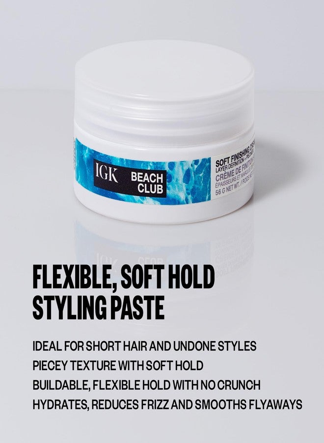 IGK Beach Club Soft Styling Paste+Buildable texture+Light Hold 56 g / 2 oz - Image 2
