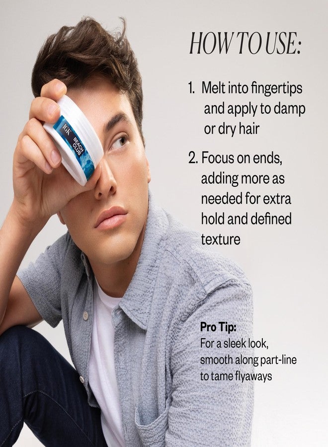 IGK Beach Club Soft Styling Paste+Buildable texture+Light Hold 56 g / 2 oz - Image 5