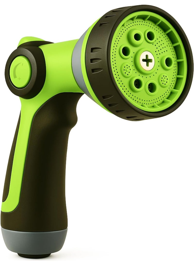 general Garden Hose Nozzle – 8-Pattern Hose Sprayer with Thumb Control – Watering Tool for Garden, Car Wash, Lawn Care & Pet Shower - Image 1