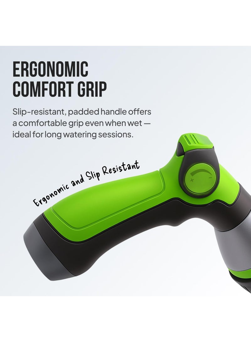 general Garden Hose Nozzle – 8-Pattern Hose Sprayer with Thumb Control – Watering Tool for Garden, Car Wash, Lawn Care & Pet Shower - Image 5
